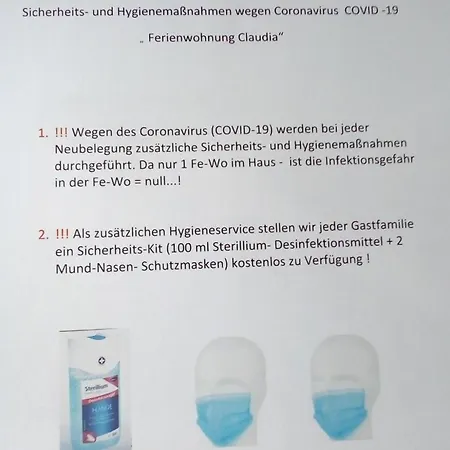 Ferienwohnung Claudia * Zinnowitz